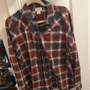 Ariat Multicolor Plaid Long Sleeve Shirt